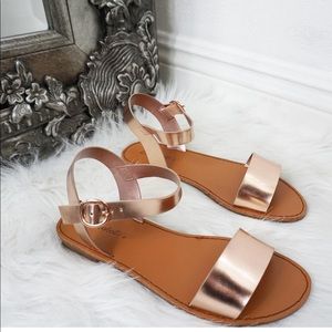 Kailina Rose Gold Sandals